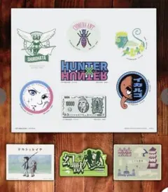 HUNTER×HUNTER キメラアント　クリアステッカー＆フレークシール