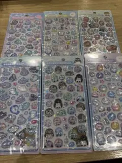 【正規品】ボンボンドロップシール 水族館限定 6枚セット