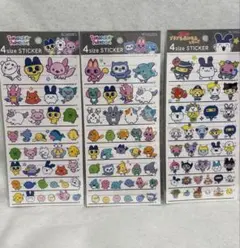 たまごっち　パラダイス　4sizeステッカー　3点　セット