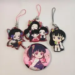 【中古、傷あり】鬼滅の刃　4点まとめ売り　胡蝶しのぶ　胡蝶カナエ　栗花落カナヲ