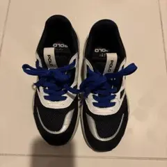Poloラルフローレン　スニーカー ネイビー 22.5cm程度