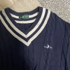 Polo club ポロクラブ ケーブル ニット セーター
