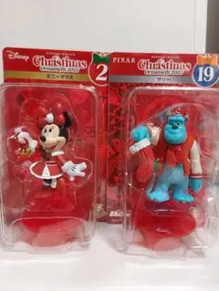 ハッピーくじ　ディズニーオーナメント　ミニー、サリー