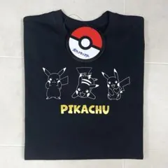 ポケパークカントー限定Tシャツ ピカチュウ ブラック - メルカリ