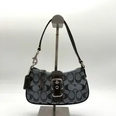 COACH ソーホー アクセサリーポーチ ブルー ワンショルダーバッグ 6362