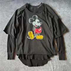 FACETASM×Disney　ファセッタズム ミッキー プルオーバー 黒 1のサムネイル