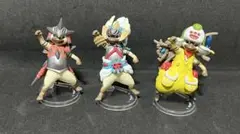 一狩りに行こうにゃ！　アイルーコレクション　3種
