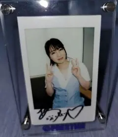 鈴村あいり　直筆サイン入りチェキ　チェキ　チャイナ　青　コスプレ　レア 鈴村あいり 直筆サイン入りチェキ チェキ チャイナ 青 コスプレ