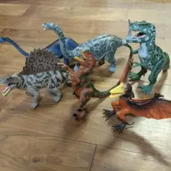 Favorite】フェイバリット 恐竜フィギュア 5体セット 福井恐竜博物館