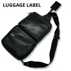 LUGGAGE LABEL ラゲッジレーベル ボディバッグ　エレメントレザー