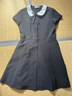 CHOPIN 半袖ワンピース ブラック　160 お受験や冠婚葬祭にも！