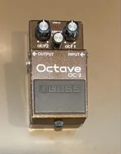 BOSS オクターブエフェクター OC-2 Boss OC-2 Octave Guitar Effect Pedal DIRECT LEVEL, OCT 1, OCT 2 | eBay