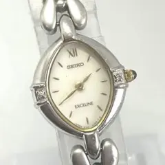SEIKO EXCLINE 腕時計 シルバー 1f20-0bg0 - メルカリ