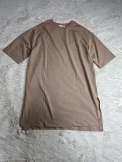 AZUL by MOUSSY ベージュ カットソーワンピース S