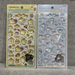 正規品　ボンボンドロップシール ポムポムプリン・シナモロール シール2枚セット