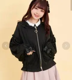 Secret Honey うさ耳シフォンパーカー