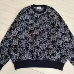ドラえもん Jack Bunny!! Wジャガードクルーネックニットプルオーバー