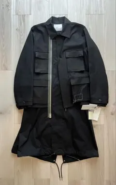 2025年最新】sacai メンズ ステンカラーコートの人気アイテム - メルカリ