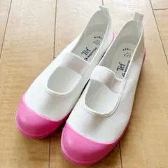 試し履きのみ 美品 上履き　ピンク ムーンスター　上靴　22cm