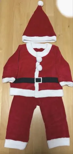 サンタコスチューム 子供用 サンタコス 100cm 赤