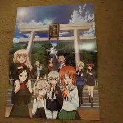 ガールズ&パンツァー（ガルパン）両面ポスター#20　鳥居の前のサムネイル