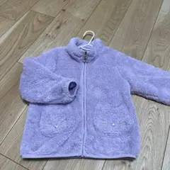 ラベンダー フリースジャケット aoy FAM