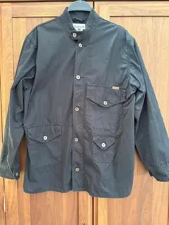 希少 carhartt ノーカラーワークシャツ