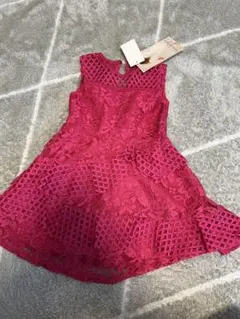 【新品タグ付】little angels ドレス 90cmピンク 結婚式 発表会