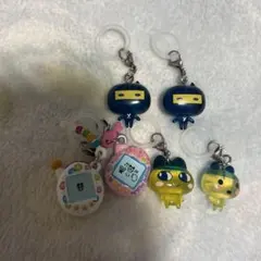 たまごっちめじるしアクセサリー3 まめっち　エンたま　ござるっち　やんぐまめっち