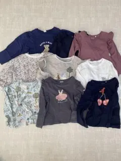 長袖　Tシャツ　100センチ　女の子　秋服　まとめ売り