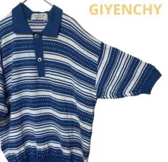 Givenchy ジバンシー　ストライプ サマーニット　ITALY製　半袖のサムネイル