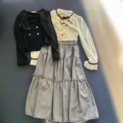 axes femme. 3点セット 卒業式