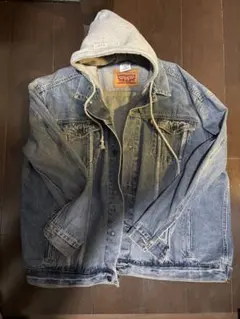 VETEMENTS×Levi's デニムジャケット フード付きのサムネイル
