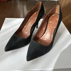 コーチ スウェード ハイヒール