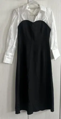 SAISON DE PAPILLON ブラックワンピース Lサイズ