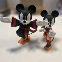 Mickey Mouse カンフー フィギュア 2体セット
