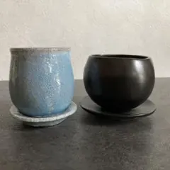 植木鉢セット K 陶器鉢 おしゃれ 観葉植物 盆栽 新品 未使用 匿名配送対応