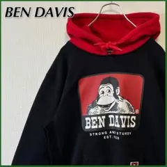 BEN DAVIS ベンデイビス ビッグロゴ プルオーバーパーカー