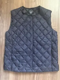 UNIQLO WARM PADDED キルティングベスト ブラック M