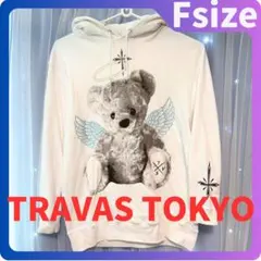 【美品】TRAVAS TOKYO 天使くまラインストーンパーカーのサムネイル