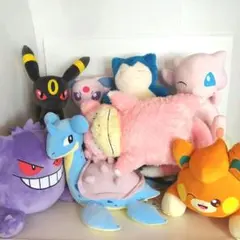 ポケットモンスター ぬいぐるみ 9種 セット ゲンガー ブラッキー他