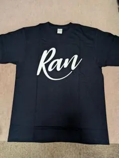 伊藤蘭 Ran ロゴ コンサートツアー Tシャツ ネイビー Lサイズ