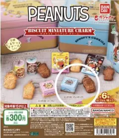 PEANUTS ビスケットミニチュアチャーム　スヌーピー
