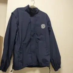 kutit ネイビー ナイロンジャケット フード付き