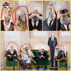 ト*ー様 豚*ン様 ワンピース 一番くじ 五老星 フィギュア A賞 B賞 E賞