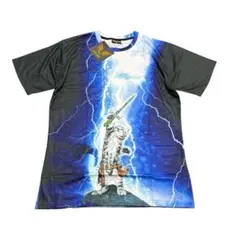グラフィックTシャツ　両面プリント　猫　PIZOFF ブラック　8Scのサムネイル