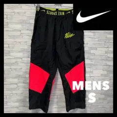 Nike ナイキ メンズ トレーニングパンツ S 黒・赤