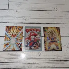 ドラゴンボール トレーディングカード 3枚