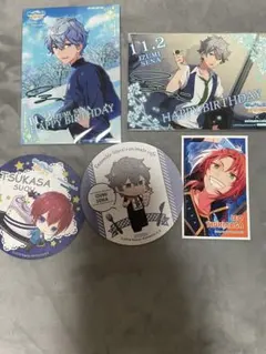 あんスタ　Knights ナイツ　瀬名泉　月永レオ　朱桜司　バースデーブロマイド