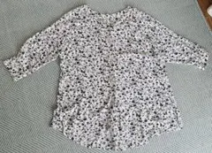 【未使用】LEPSIM レプシィム 花柄ブラウス 7分袖 さらさらリラックス